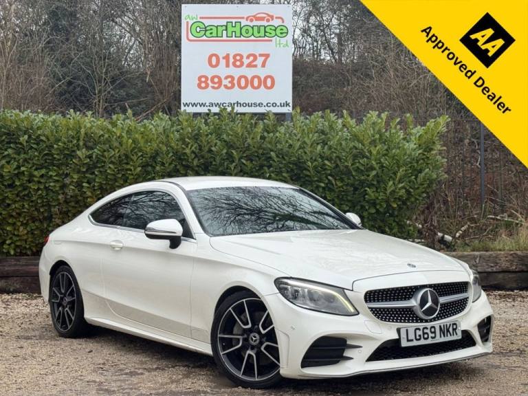 2019 69 MERCEDES-BENZ C-CLASS 2.0 C300D AMG LINE (PREMIUM) COUPE 2DR DIESEL G-TR