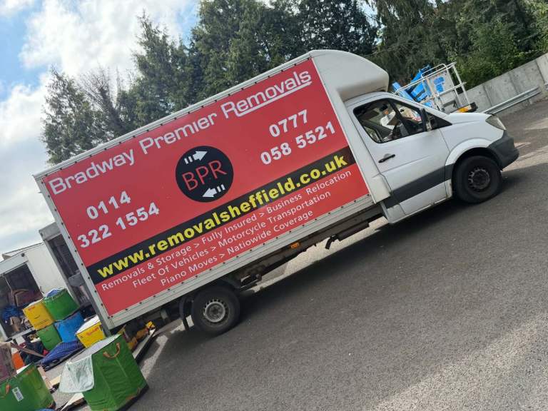 Man and Van  removals sheffield chesterfield 