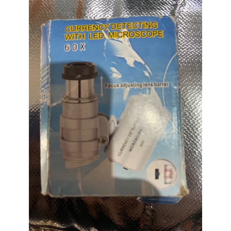 Currency-jewellery microscope 