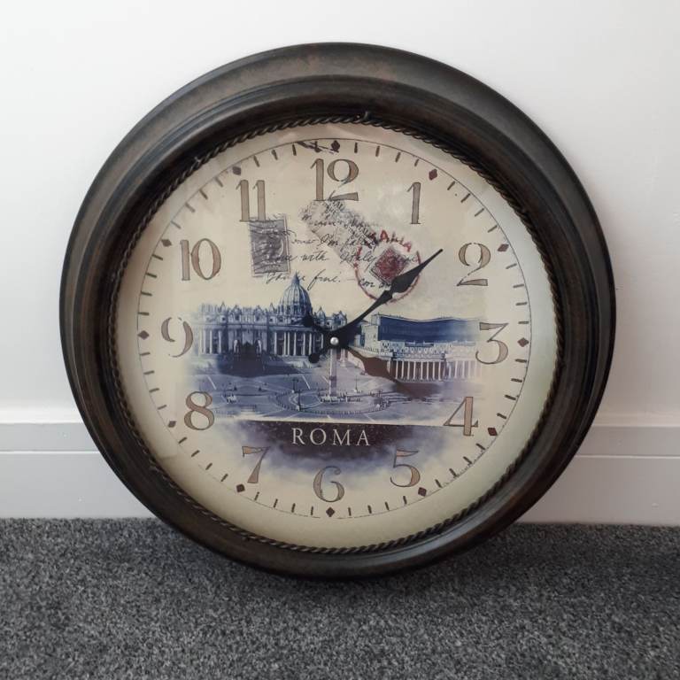 Large Roma Wall Clock