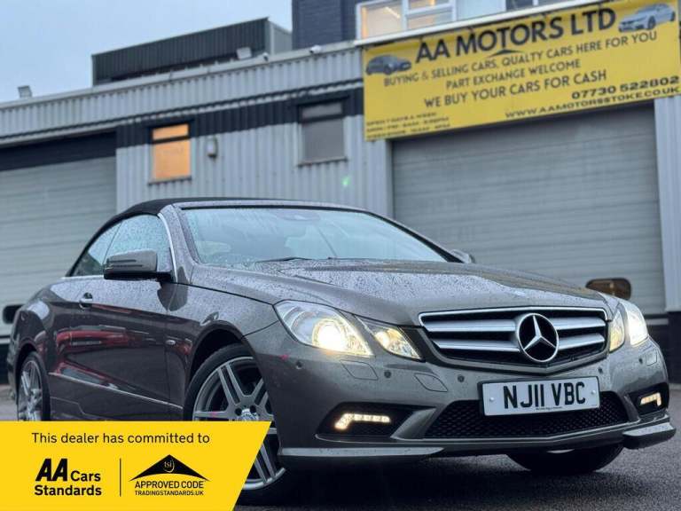 2011 Mercedes-Benz E Class E250 CDI BlueEFFICIENCY Sport 2dr CONVERTIBLE DIESEL Manual