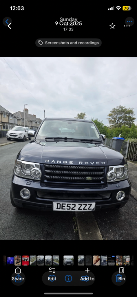 Land Rover, RANGE ROVER SPORT, Estate, 2005, Other, 2720 (cc), 5 doors