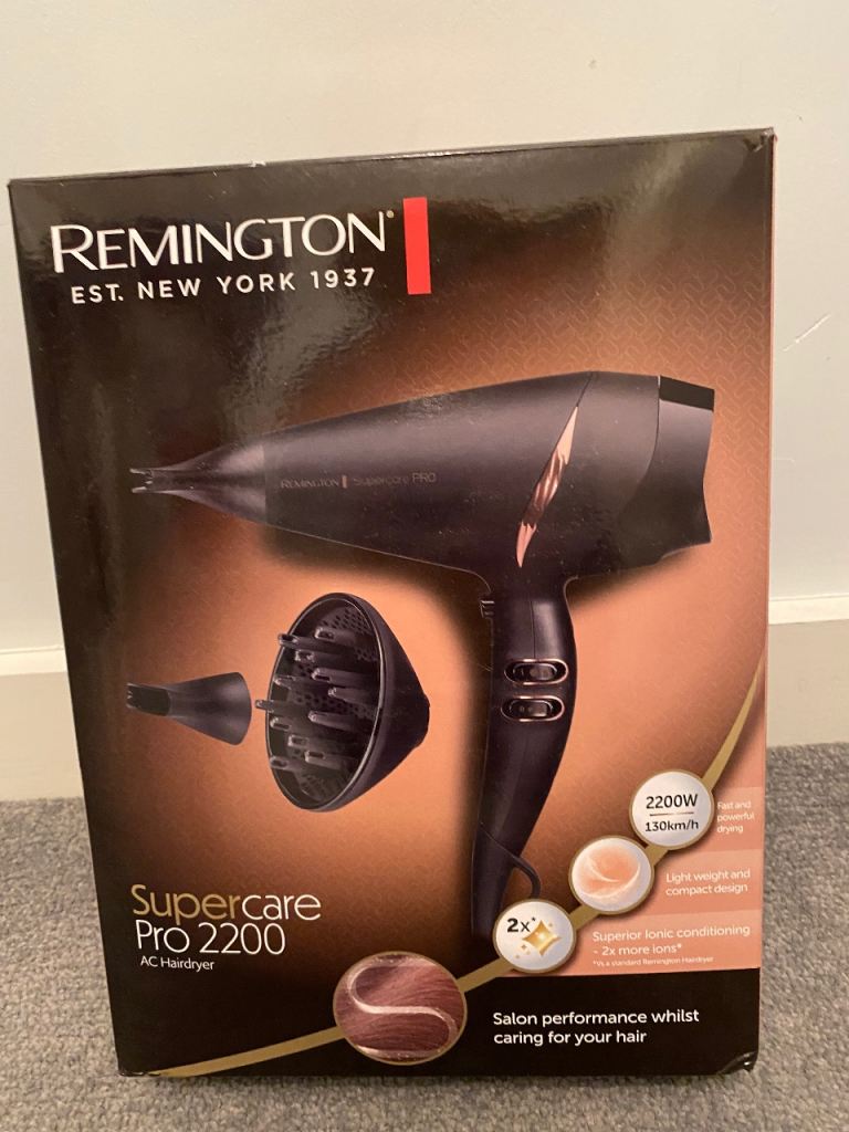 Remington Supercare Pro ionic hair dryer 