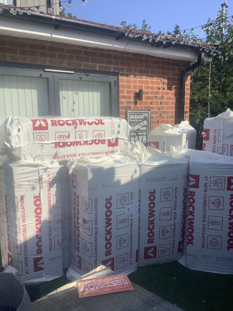 New Rockwool Rainscreen Duo Slab Insulation - 120mm Thick