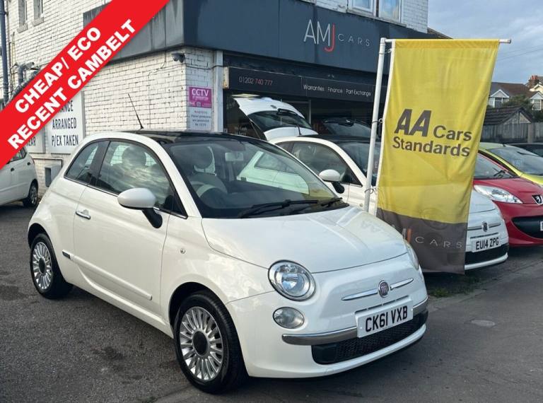 2011 Fiat 500 1.2 Lounge Hatchback 3dr Petrol Manual Euro 5 (s/s) (69 bhp) Hatchback Petrol Manual