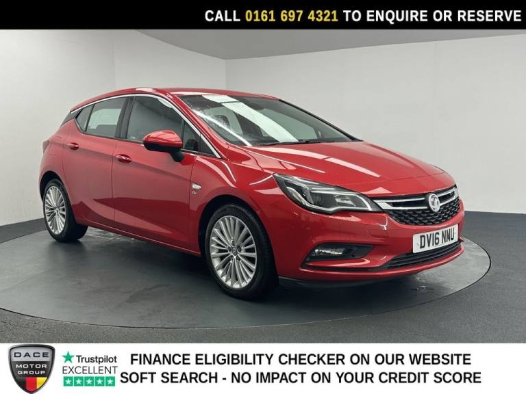 2016 Vauxhall Astra 1.4T 16V 150 Elite Nav 5dr HATCHBACK PETROL Manual