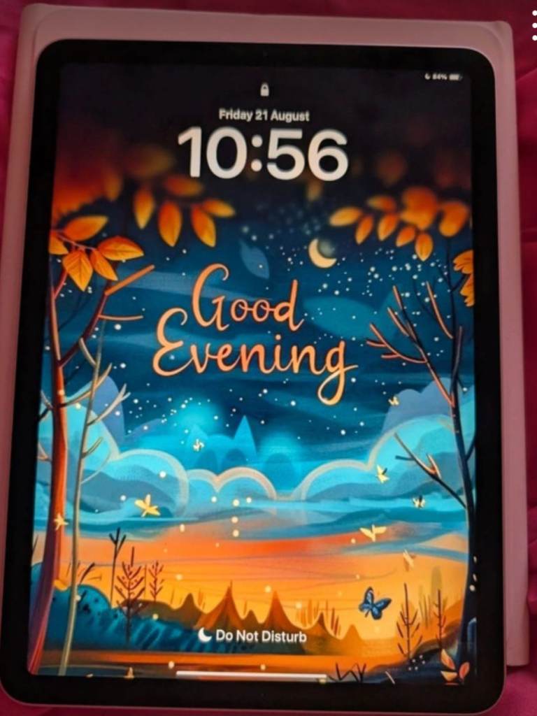 Apple iPad Air 4 with Pink Case and Apple Pencil – As Good As New