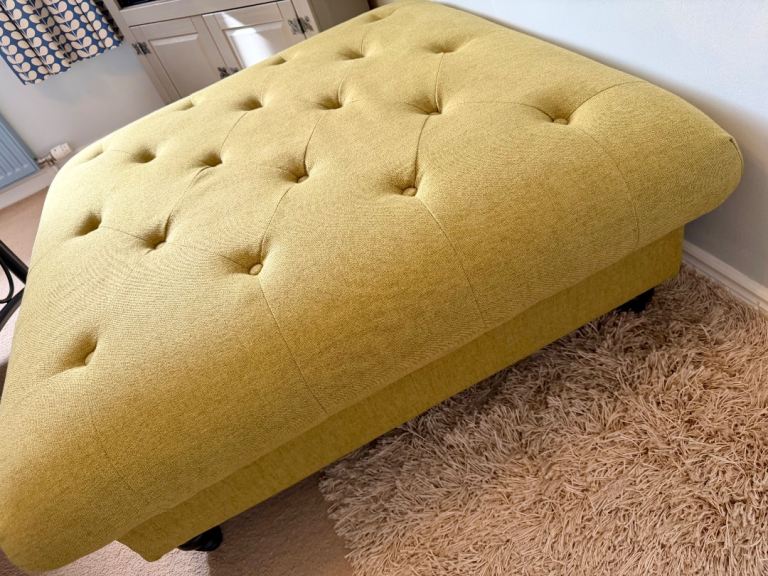 Large Fabric Footstool
