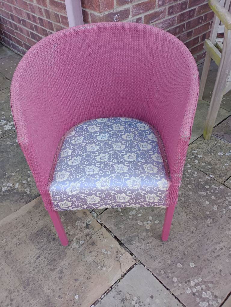 Lloyd loom style chair