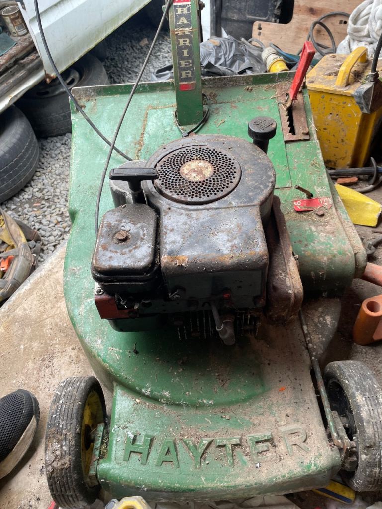 Old Harrier roller mower spares or repairs 