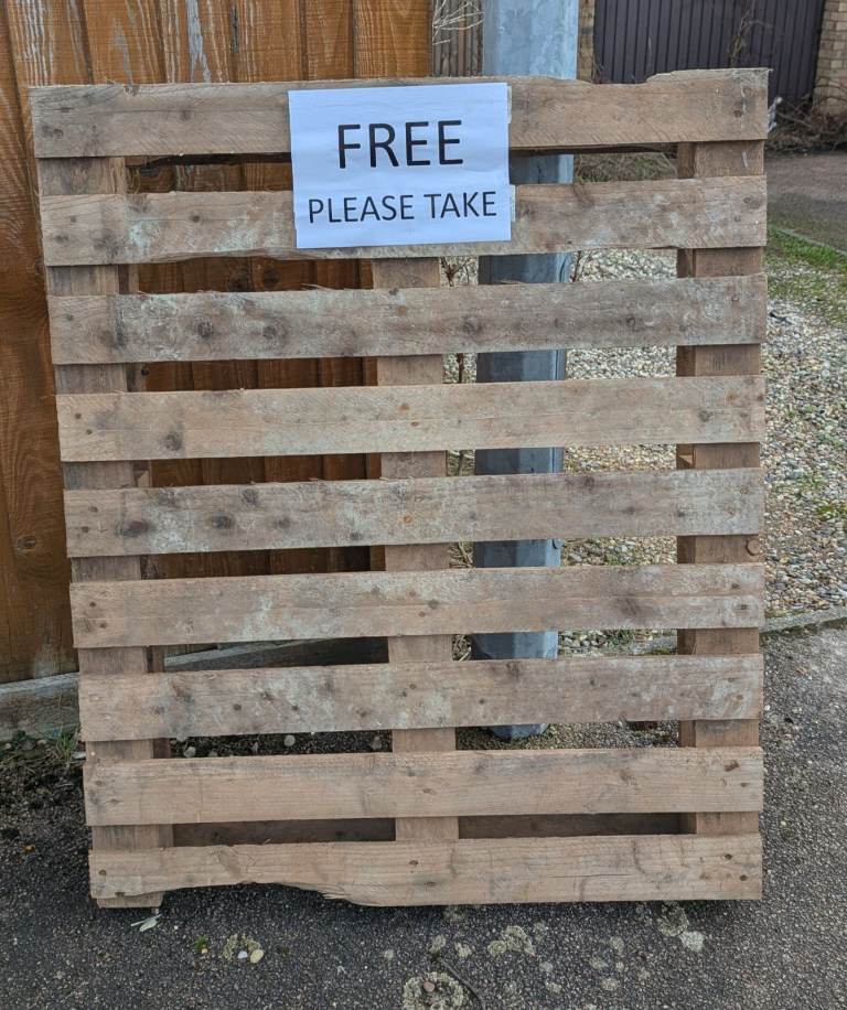 FREE: Wooden pallet