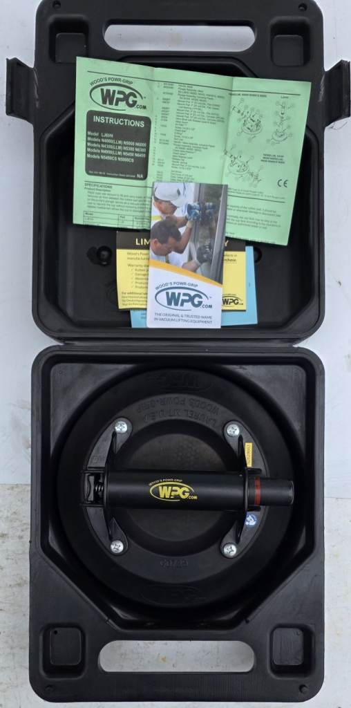 WOOD'S POWR-GRIP Pump Activated Suction Lifter. READ DESCRIPTION PLEASE.
