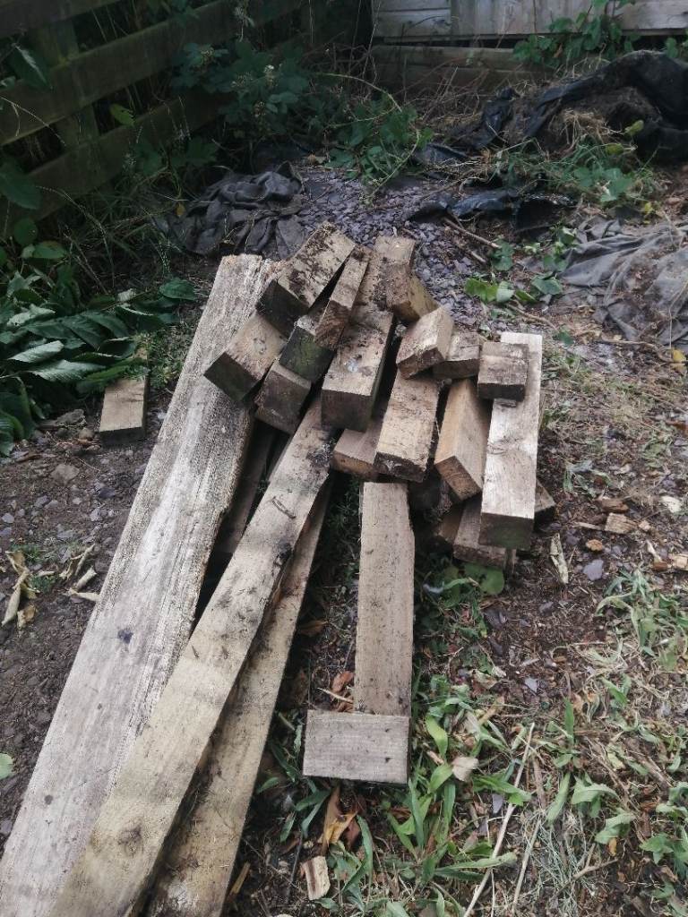 Decking and old woodcuts -  Garden, Fire or DIY use