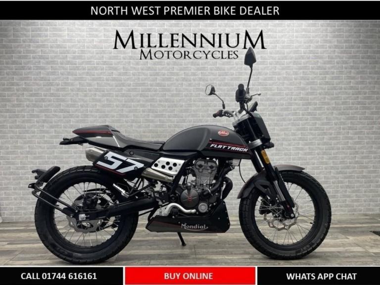 FB Mondial Flat Track 125cc|custom Bike|Classic Retro Cafe Racer Style| For S...