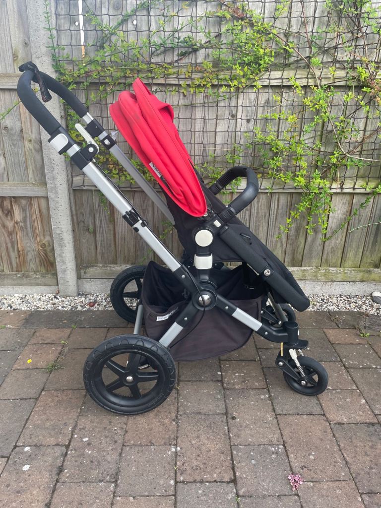 image for  Red Bugaboo Cameleon 3 pushchair 