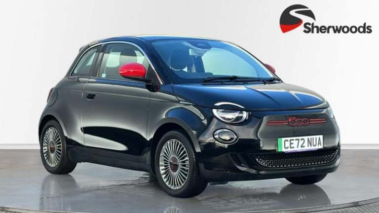 2022 Fiat 500e 42kWh RED Hatchback 3dr Electric Auto (118 ps) Automatic Hatchback Electric Automatic