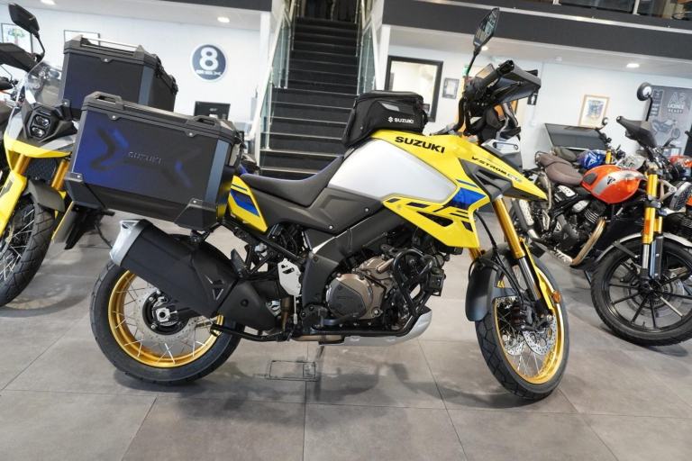 Suzuki V-Strom 1050DE Tour, 2025, Champion Yellow. IN STOCK NOW