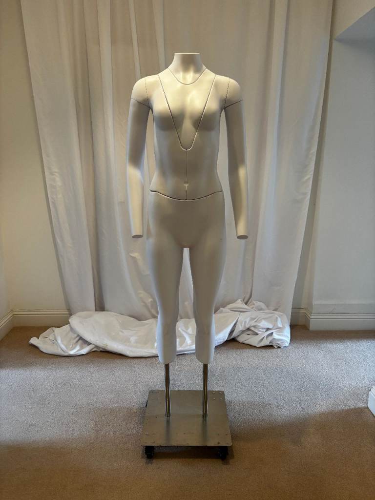 Ghost / invisible female mannequin for clothing photography