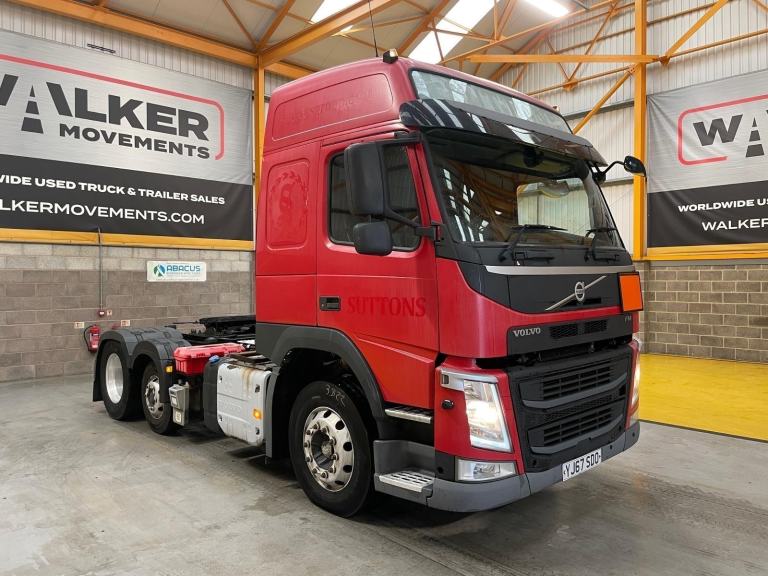 VOLVO FM 450 GLOBETROTTER *EURO 6* ADR SPEC 6X2 TRACTOR UNIT – 2017 – YJ67 SDO