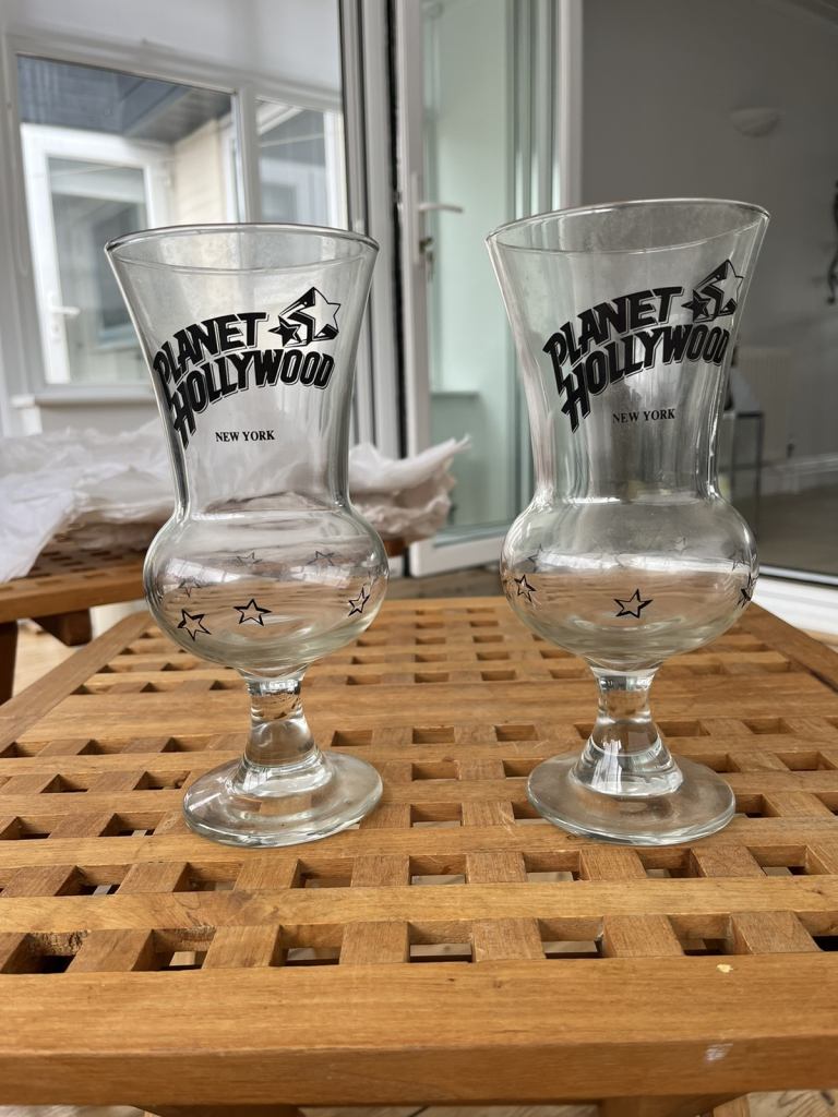 Planet Hollywood glasses