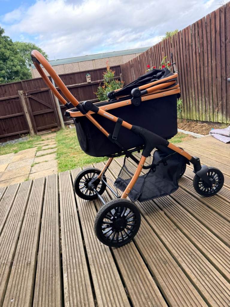 Dog/cat stroller pram