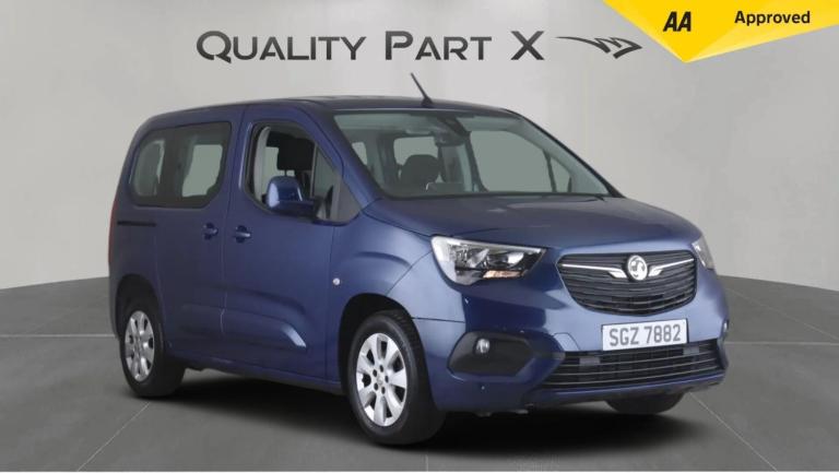 2020 Vauxhall Combo Life 1.2 Turbo Energy Euro 6 (s/s) 5dr (7 Seat) MPV Petrol Manual