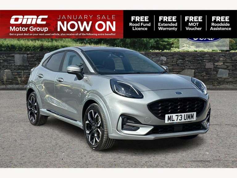 2023 Ford Puma 1.0 EcoBoost Hybrid mHEV ST-Line X 5dr DCT HATCHBACK Petrol/Electric Hybrid Automatic