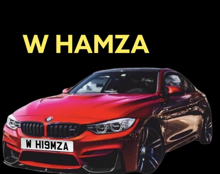 HAMZA ..Private number plate 