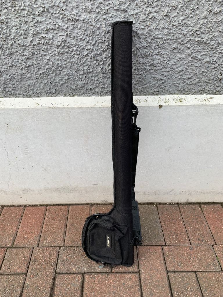 Fly fishing rod reel cordura trave storage tube bag 80 cms