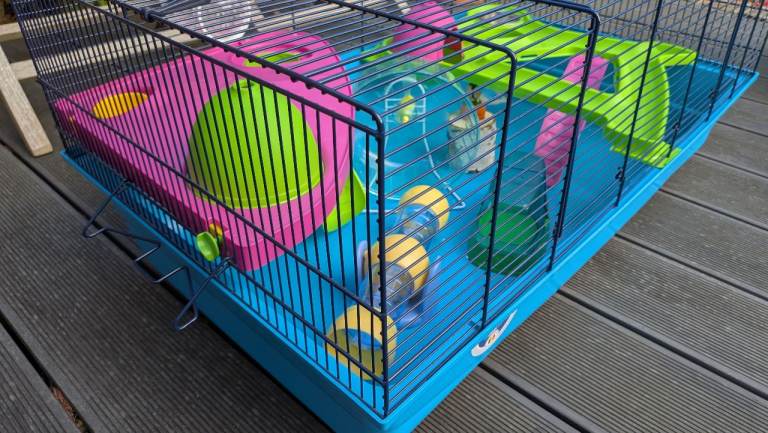 Hamster Heaven Savic cage and accessories