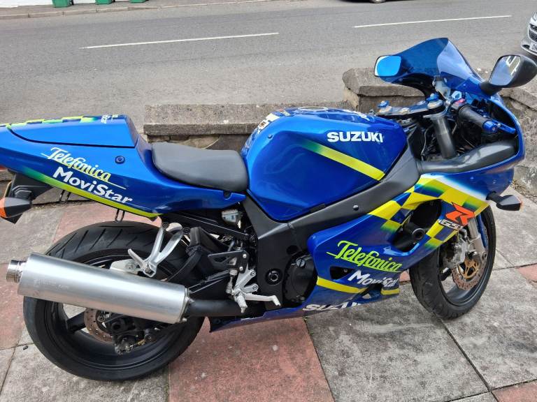 Suzuki gsxr750, new tyres, chain and sprockets