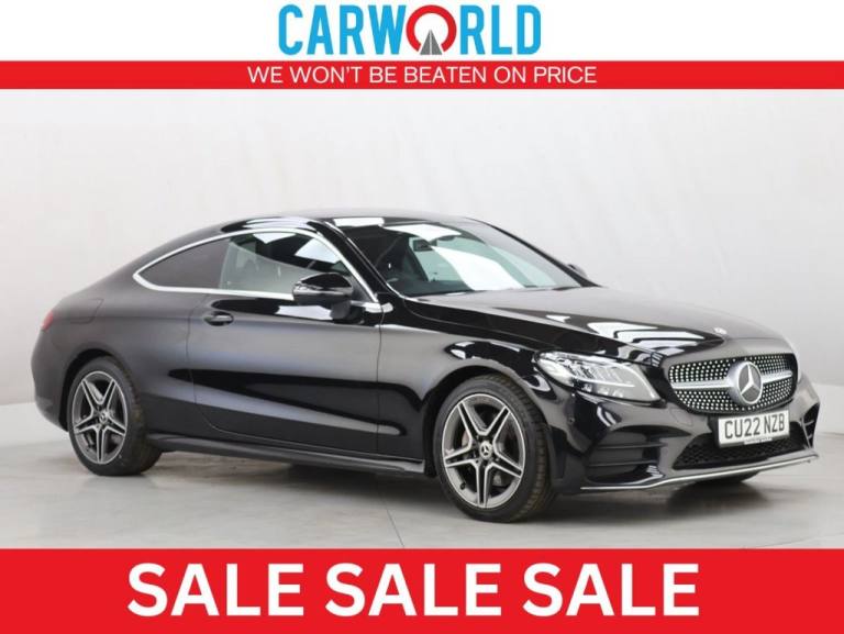 2022 Mercedes-Benz C Class 1.5 C200h MHEV AMG Line Edition Coupe 2dr Petrol Hybrid G-Tronic+ Euro...