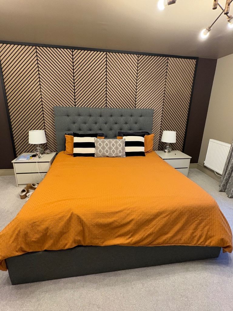 Super king ottoman bed for sale