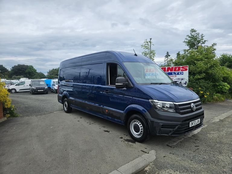 2023 ON 72 PLATE VOLKSWAGEN CRAFTER CR35 STRATLINE LWB TDI 140 71K ULEZ FREE 