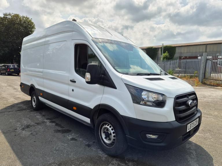2023 73 FORD TRANSIT 2.0 EcoBlue 130ps H3 Leader Van XLWB Damaged Salvage