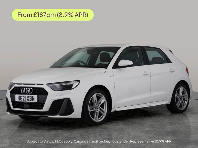 2021 Audi A1 1.0 TFSI 25 S line Sportback 5dr Petrol Manual Euro 6 (s/s) (95 ps) - CRUIS Hatchbac...