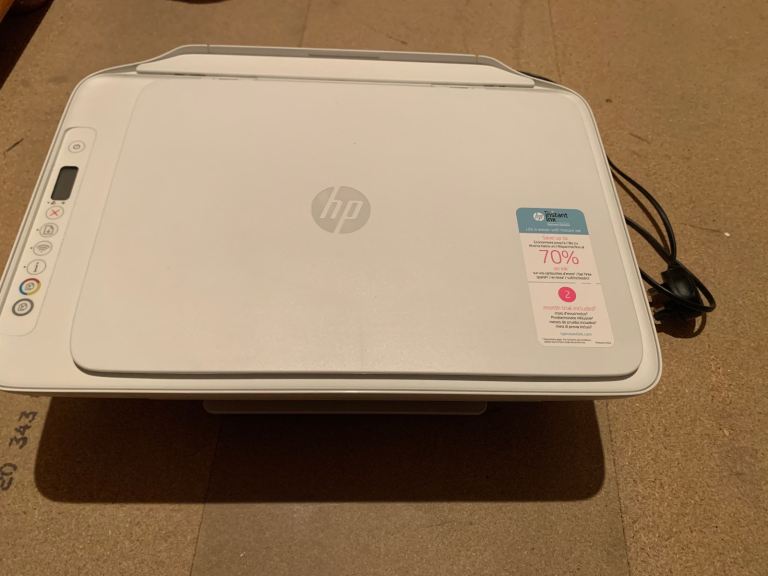 HP inkjet wifi printer scanner Hewlett Packard HP Deskjet 2724 as new