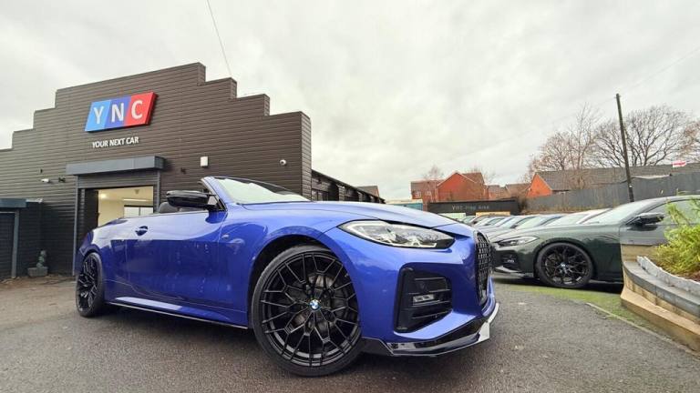 2021 BMW 4 Series 2.0 420i M Sport Auto Euro 6 (s/s) 2dr Convertible Petrol Automatic