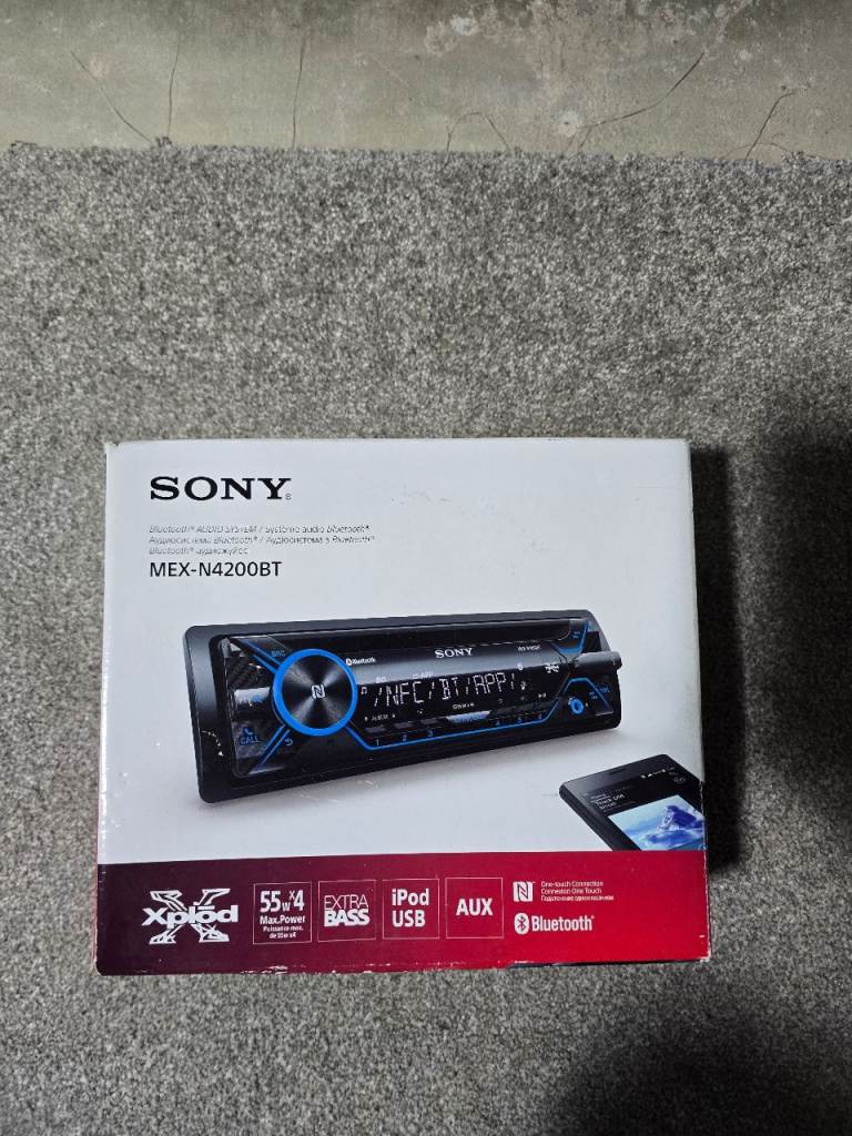 sony MEX-N4200BT AND FLI TRAP SUB 
