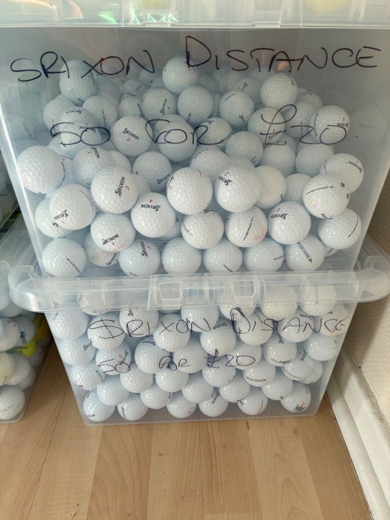 50 x Srixon Distance golf balls