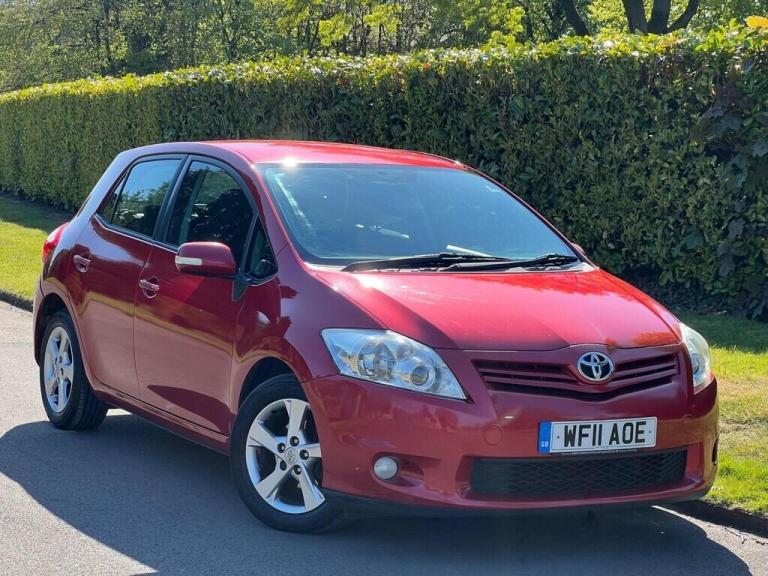 TOYOTA AURIS 1.33 Dual VVTi TR 2011 MODEL 5 DOOR HATCHBACK 1.3 PETROL ULEZ 