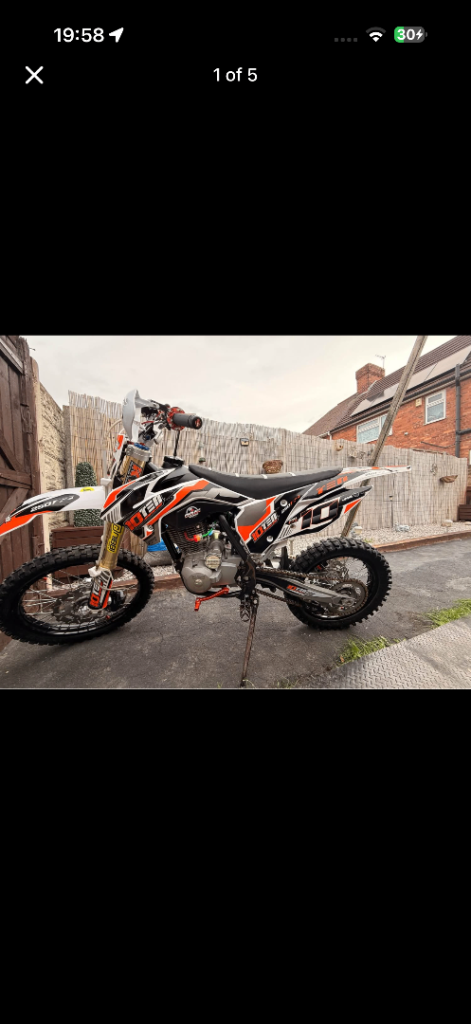 10Ten 250cc motorbike 2024