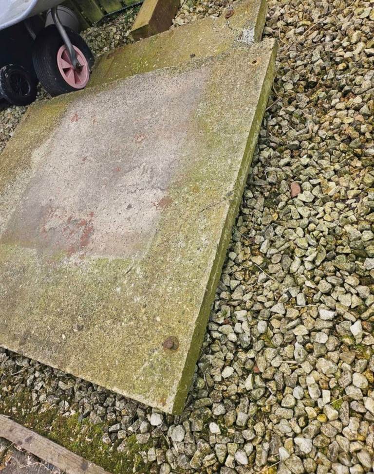 Large Concrete Paving Slabs - Used, Good for Garden