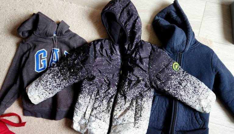 A bundle of Baby / Kid winter Jackets / coats boy 3 to 4 years old kids
