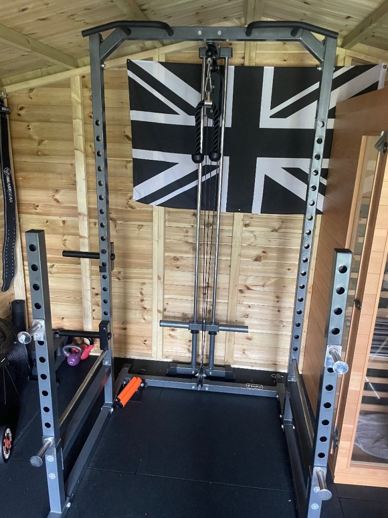 Bodymax Half Squat Rack with Pulley