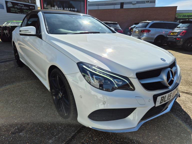 2015 Mercedes-Benz E Class 2.1 E250 CDI AMG Line Cabriolet 2dr Diesel G-Tronic+