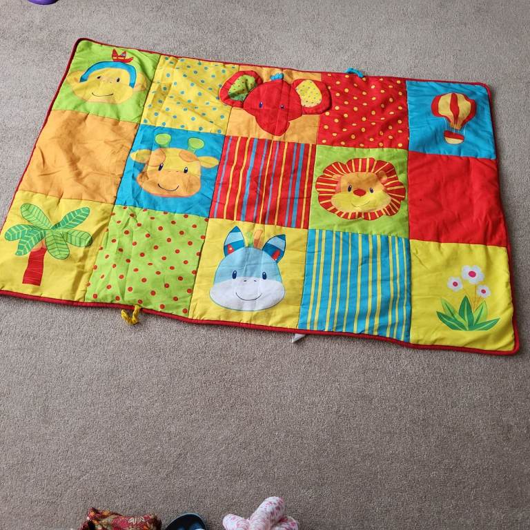 Baby Play Mat – Multicoloured, Good Condition
