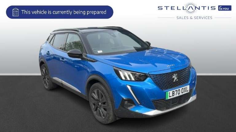 2020 Peugeot 2008 50kWh GT SUV 5dr Electric Auto (136 ps) SUV Electric Automatic