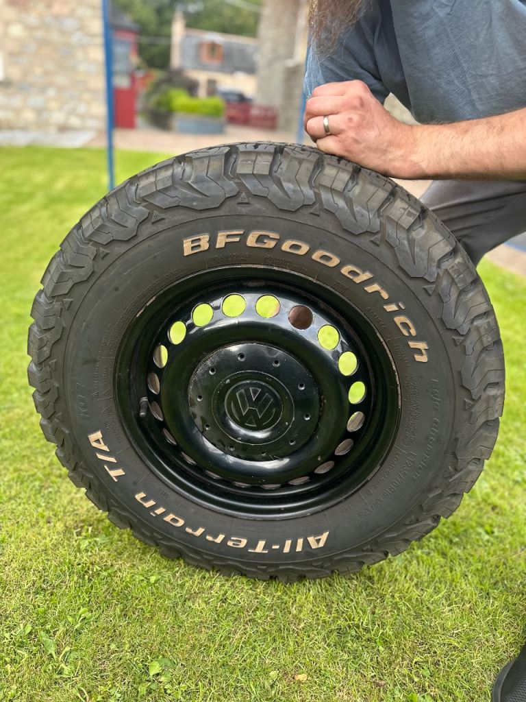 Vw t5 wheels and tyres
