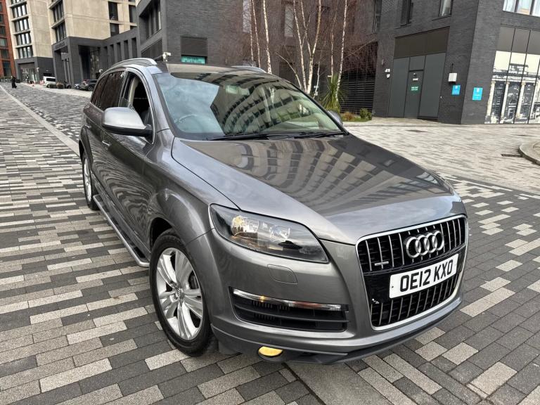 2012 AUDI Q7 4.2 TDI SE V8 QUATTRO TIPTRONIC AUTO DIESEL  7 SEATER 5dr GREY 